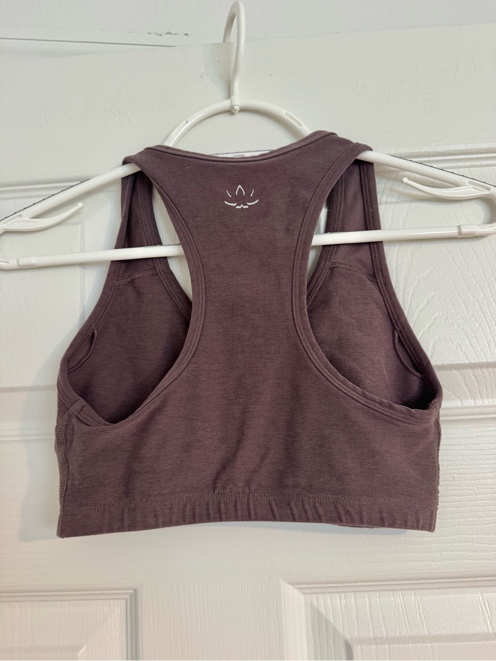 Beyond Yoga Spacedye Lift Your Spirits Bra Light Brown Taupe Size S - Picture 4 of 4